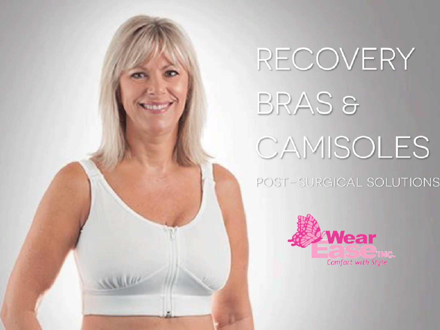 Wear Ease Recovery Bras and Camisoles - Pretty in Pink Boutique